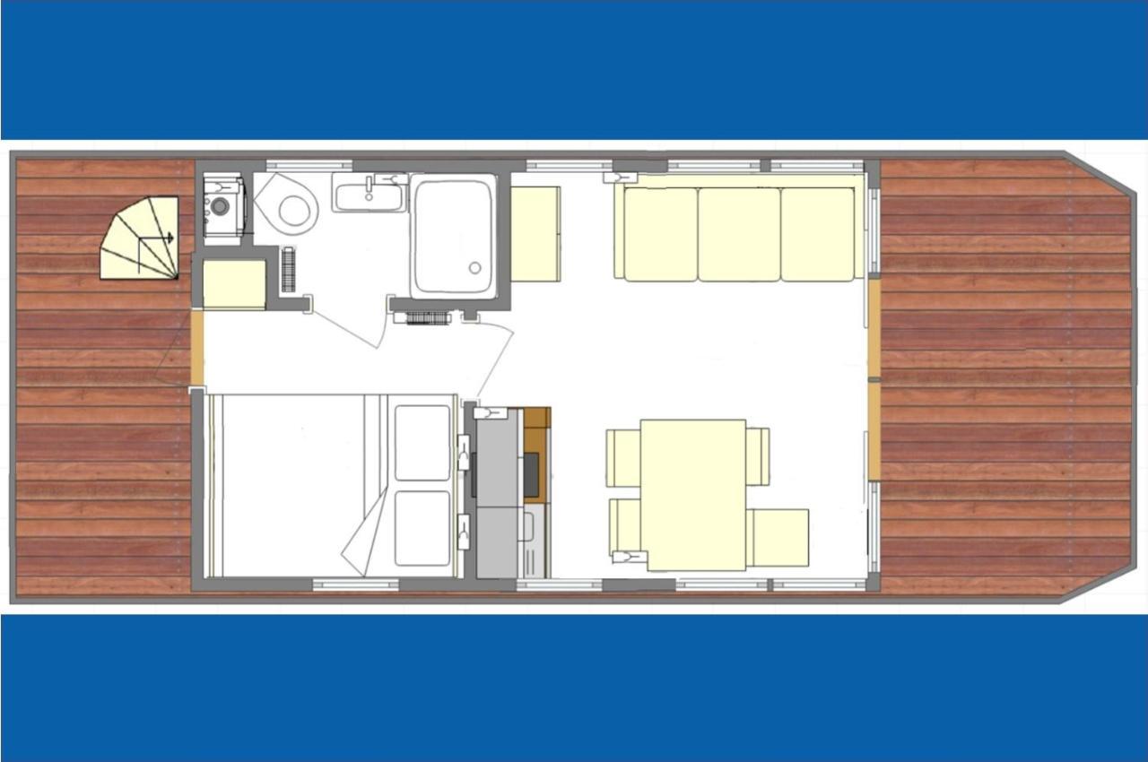 Hotel Hausboot Hilja Szlezwik Zewnętrze zdjęcie